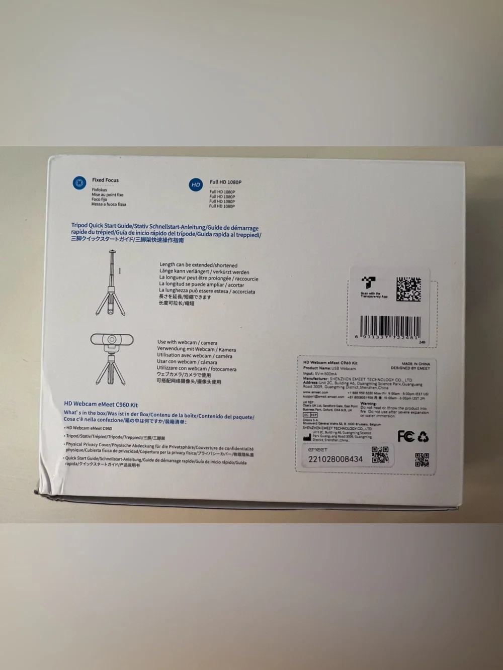 Emeet smartcam c960+